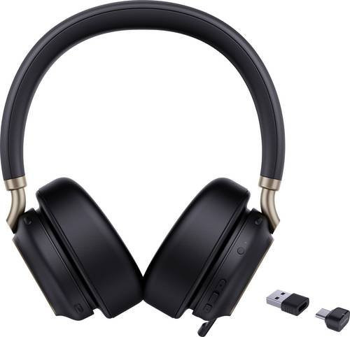 Yealink BH 76 Plus UC Bluetooth On-Ear Headset Schwarz - Bild 1