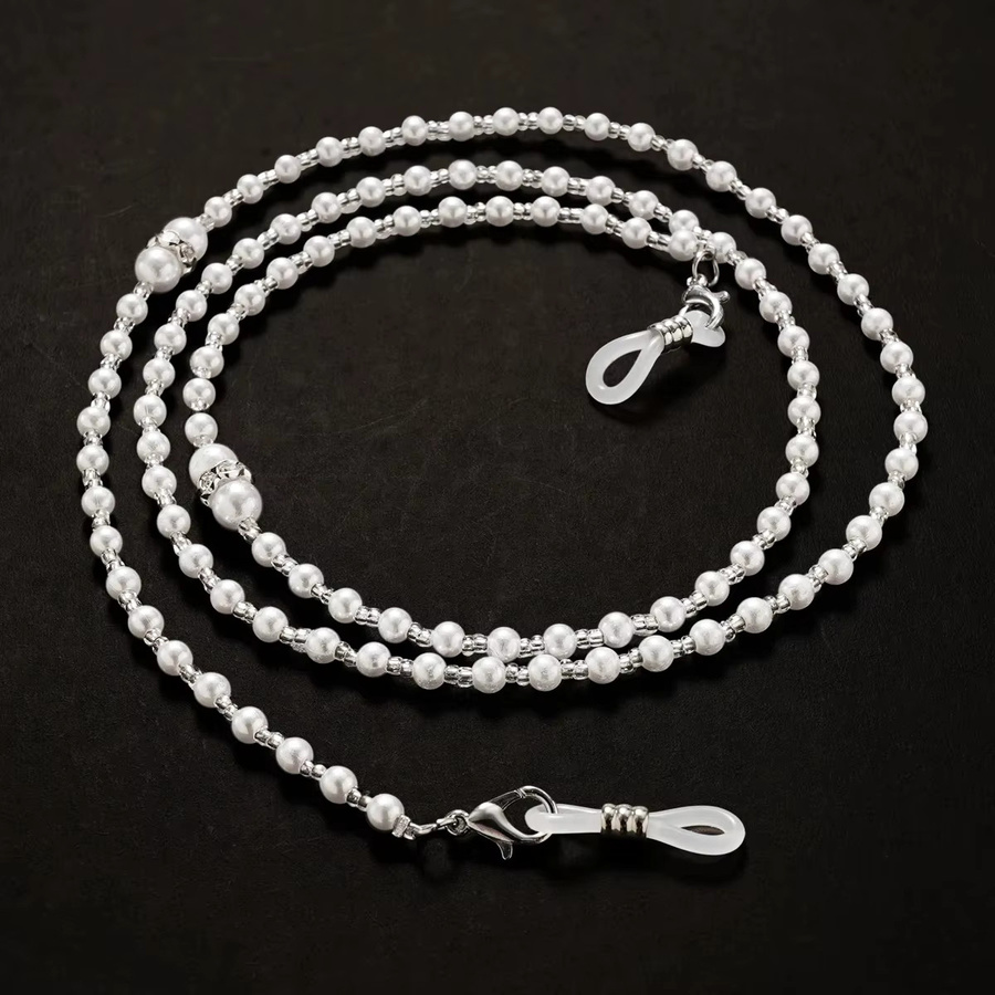chichain Brillenkette Metall, White - Bild 3