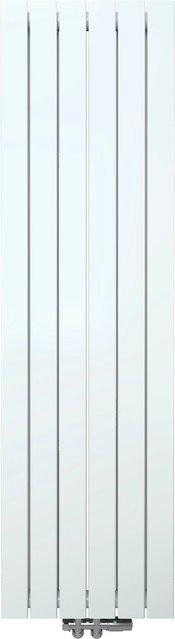 AICA Flachheizkörper Paneelheizkörper Vertikal in Weiß mit Mittelanschluss, B: 45 cm, H: 160 cm, Doppellagig, 1585W - Bild 1