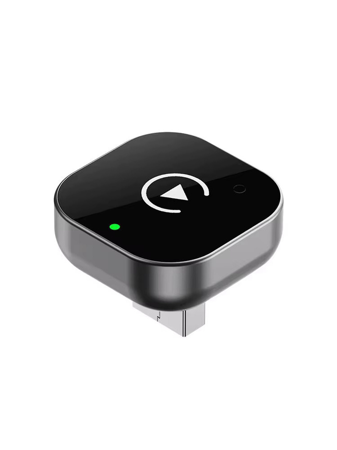 Kabelloser CarPlay und Android Auto Dongle für iPhone und Android, Plug & Play mit USB und USB-C Anschluss, Schwarz - Bild 5