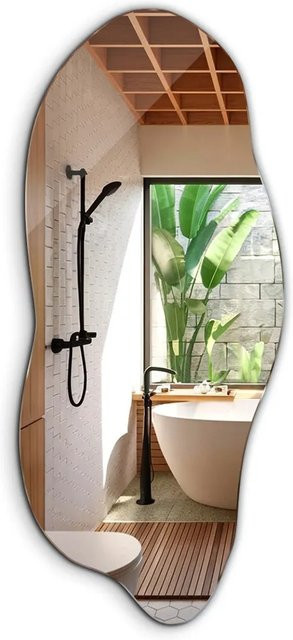 Tulup Wandspiegel Modern Design Rahmenlos B: 40 cm, H: 90 cm - Bild 1