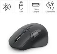 Hama Multi-Device-Maus WM-900 Ergonomische Funk- und Bluetooth-Maus mit RGB-Beleuchtung in Schwarz oder Weiß - Bild 3