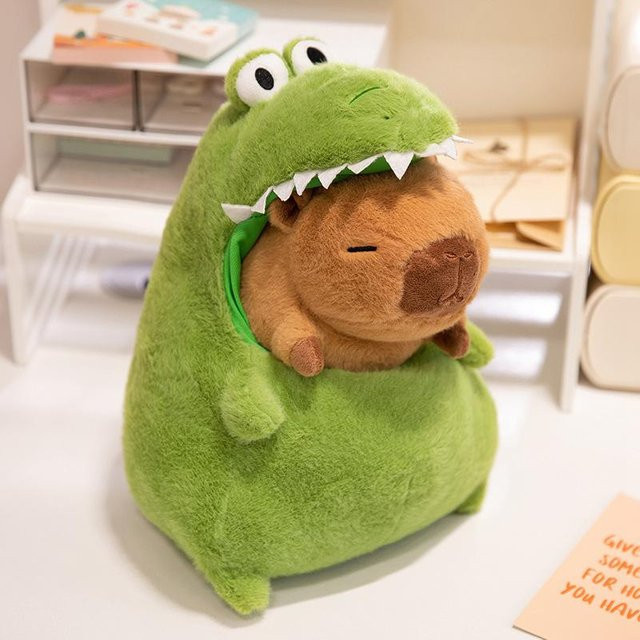 Yiran Health & Beauty Capybara Plüschtier, 30cm, ab 3 Jahre - Bild 1