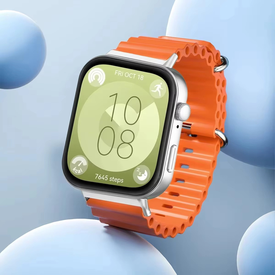 NEY Uhrenarmband Silikon, Weiß, Herren - Bild 4