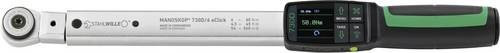 Stahlwille MANOSKOP 730DR/6 eClick Drehmomentschlüssel mit Knarre 3/8 Zoll, 6 - 60 Nm, Silber - Bild 1