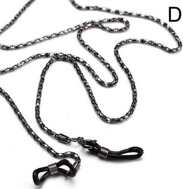Sasky Brillenkette Metall, Grey - Bild 1