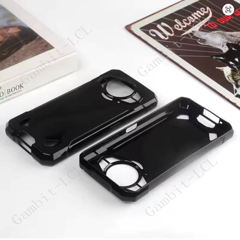 Stoßfeste TPU Schutzhülle für Doogee S200 Ultra X Plus in Schwarz - Bild 2