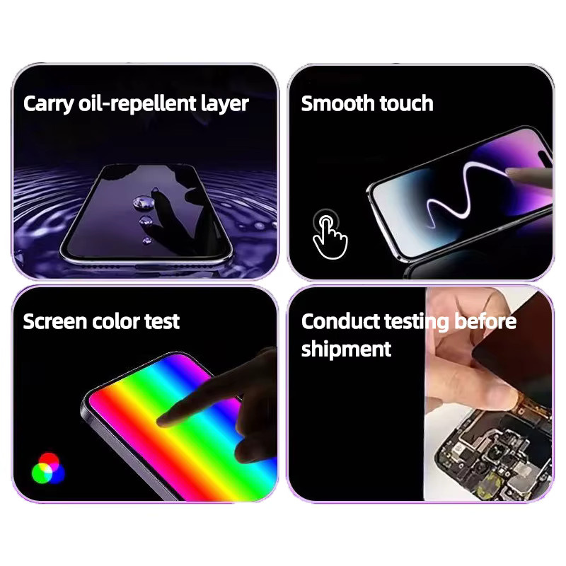 Incell Display Ersatz für Apple iPhone 16, 16 Plus, 16 Pro Max und 16e mit 3D Touchscreen Digitizer LCD Bildschirm - Bild 2