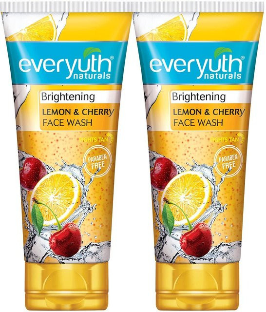 Everyuth Naturals Zitronen- und Kirsch-Gesichtswaschgel, 150g, 2er-Pack - Bild 1