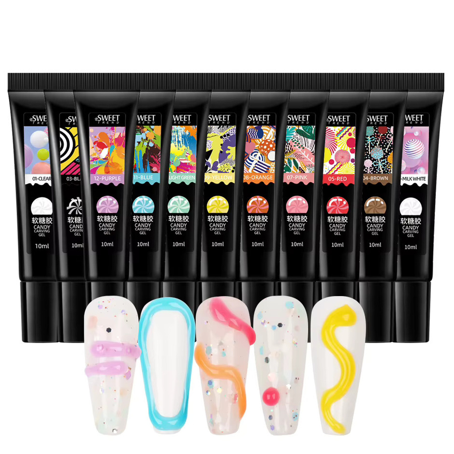 SWEET TREND Nagelgel Pudding Tube, 8 ml, Glänzend - Bild 6