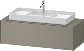 Duravit Waschtischunterschrank White Tulip in White, B/T/H: 130 x 55 x 40,8 cm - Bild 1