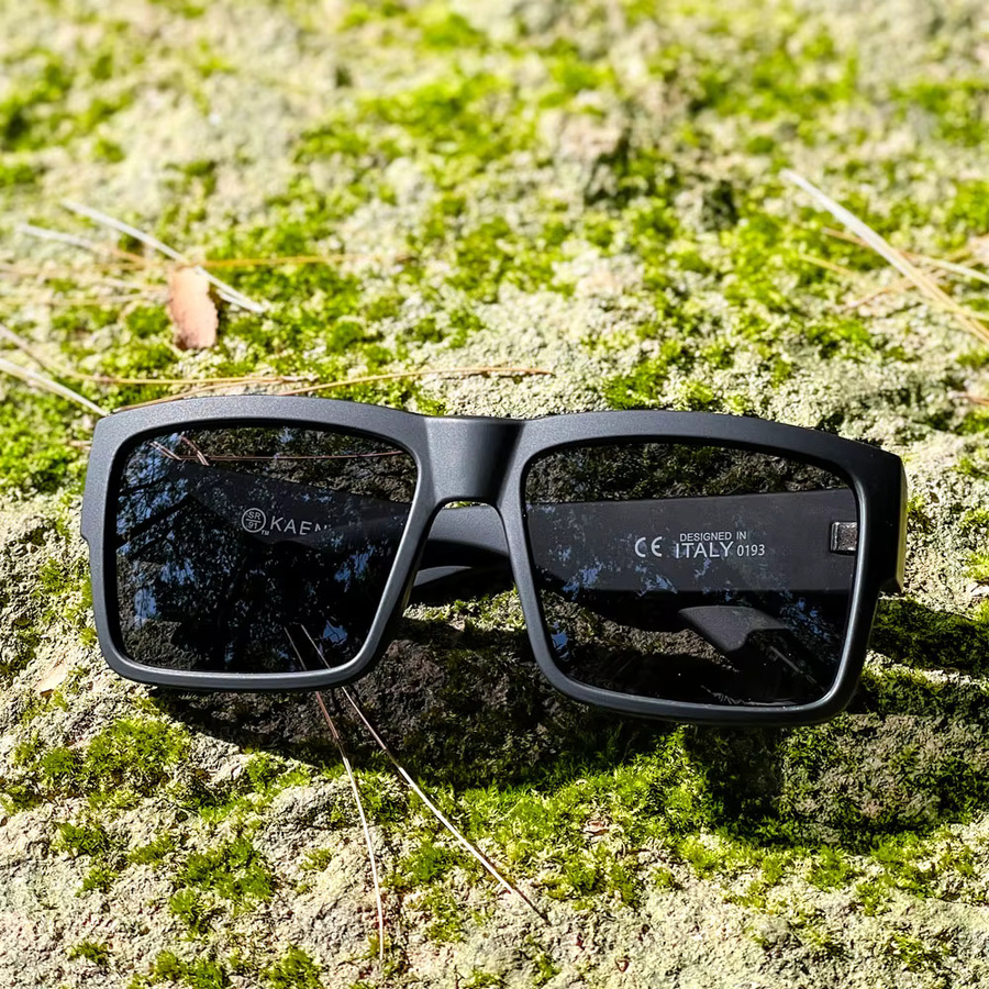 KAENON Sonnenbrille, Vollrand, Schwarz, Kunststoff, Herren, polarisiert - Bild 1