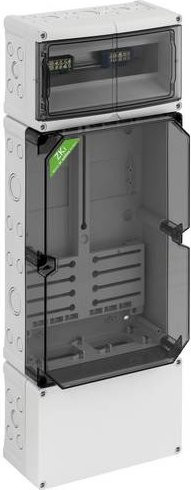Spelsberg ZKi 110-f Zählerschrank Aufbau in Weiß mit transparentem Deckel - Bild 1