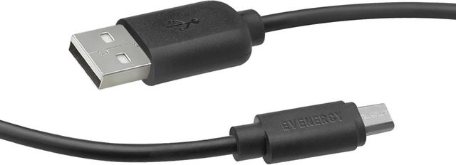 SBS USB 2.0 Datenkabel von USB-A auf Micro-USB in Schwarz - Bild 1