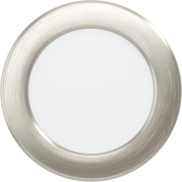 Eglo LED-Einbauspot Fueva 5 in Nickelfarben Matt mit 4.000K und Ø 11,7 cm - Bild 1