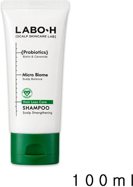 LABO-H Kopfhautstärkendes Shampoo, 100 ml, mit Koffein, Menthol, Ceramid NP - Bild 1