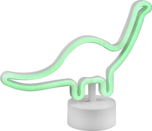 Reality LED Tischleuchte Bronto in Weiß, B/T/H: 20,5 x 27 x 8,5 cm - Bild 1