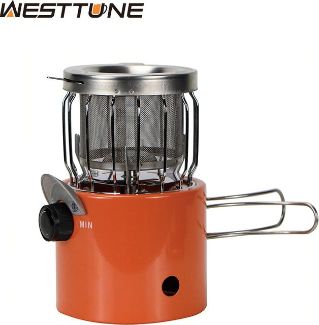 WESTTUNE Outdoor Camping Herd Multifunktionaler Tragbarer Picknick Kocher in Orange - Bild 1