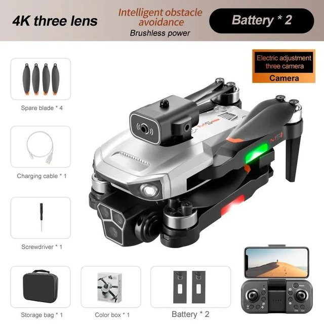 LYZRC M1s RC Drone Mini, Quadcopter, Grau, ab 14 Jahren - Bild 1