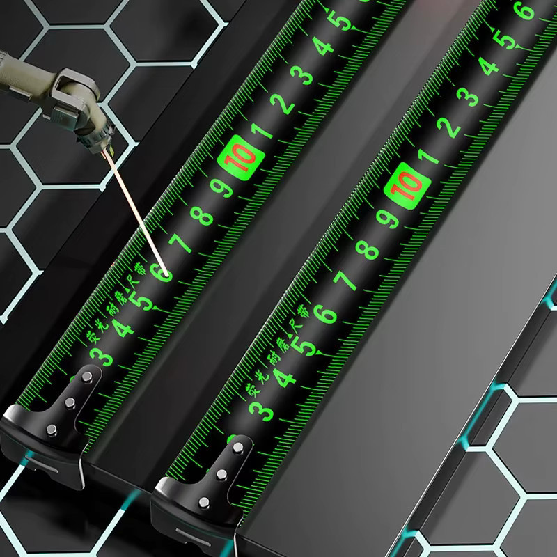 Hochpräzises Stahlband von WOZOBUY aus Edelstahl zum Messen von Laser-Inkjet-Code-Box-Linien - Bild 4