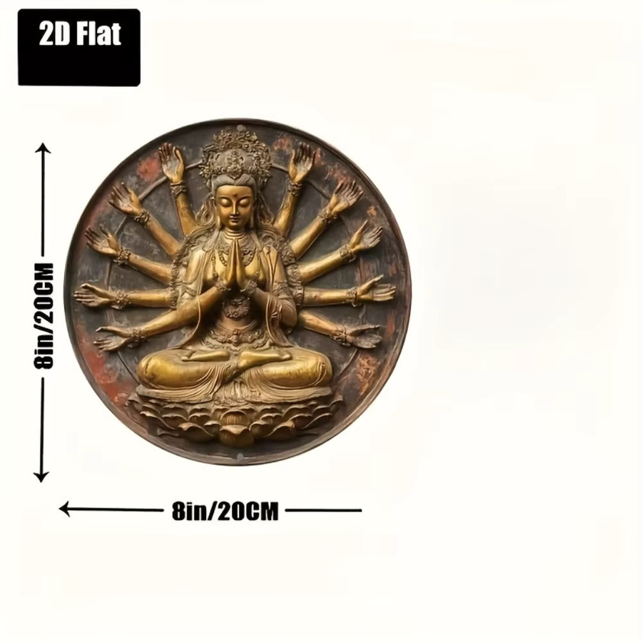 Vintage buddhistische Dekoration von Potdemiel - Bild 2