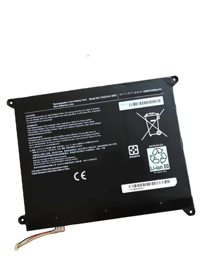 Toshiba Laptop Akku PA5214U-1BRS in Schwarz für Portege Z20T-B Z20T-C WT20-B Notebook Computer, 11,4 V 36Wh - Bild 2