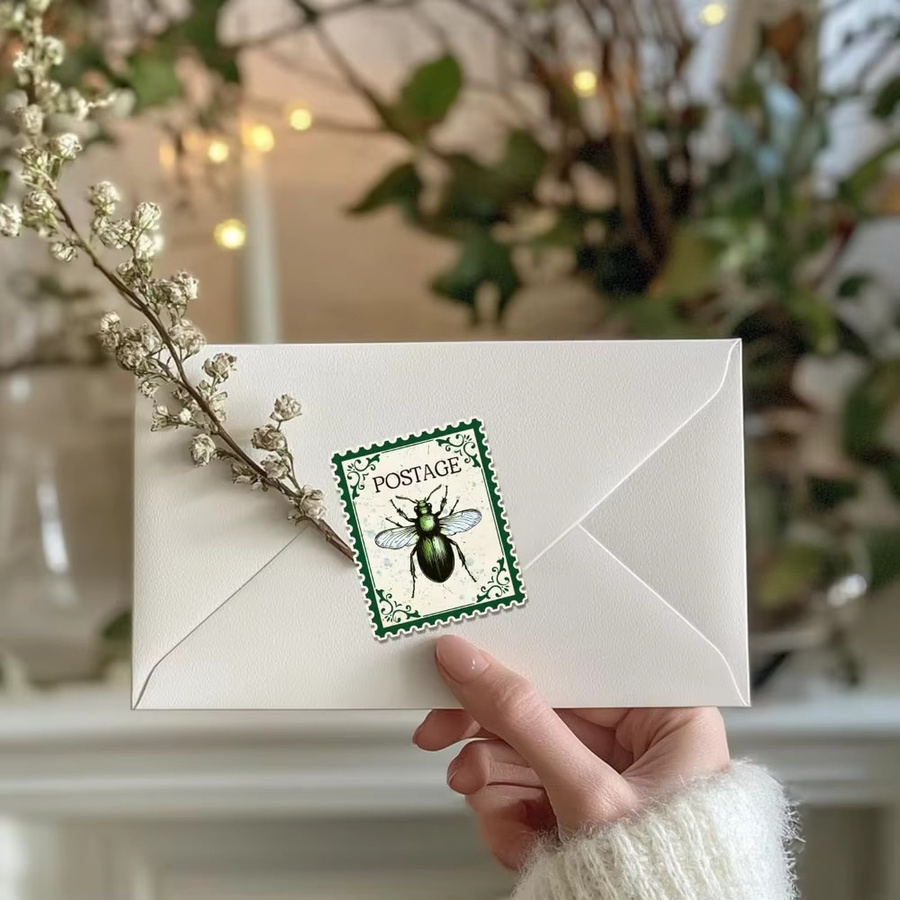 Transparenter Insekten Stempel aus Kunststoff für DIY Scrapbooking und Fotoalben - Bild 5