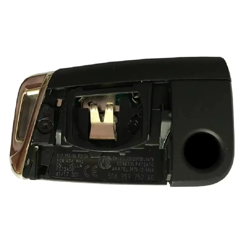 KEYECU OEM Original Fernbedienungsschlüssel für Skoda Octavia A7 und Volkswagen VW Golf MQB, 434MHz, Farbe: Schwarz, Teilenummer: 5G0959753BA 5G0959752BA 5G6959752AG - Bild 3