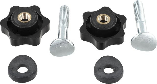 VIBRATITE Rasenmäher-Knopf- und Schraubensatz in Schwarz, kompatibel mit Toro Modellen 922260, 1064161 und 1073844, 2er Packung - Bild 1