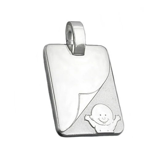 Colfem Anhänger Baby, 925 Silber, matt-glänzend, Kinder - Bild 1