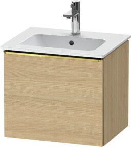 Duravit Waschtischunterschrank D-Neo in Eiche Natur matt, B/T/H: 51 x 40,2 x 44 cm - Bild 1