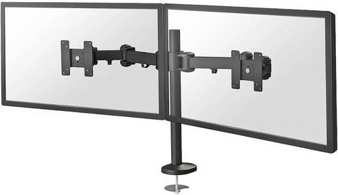 Neomounts FPMA-D960DG 2fach Monitor-Tischhalterung für 10 bis 27 Zoll, Schwarz, VESA 75x75 mm - Bild 1