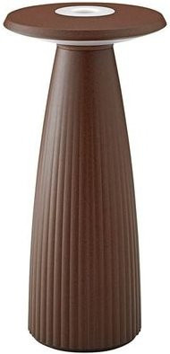 SIGOR Nuflair Akku-Tischleuchte LED Blumenvase, dimmbar, rostbraun, Höhe: 24 cm - Bild 1