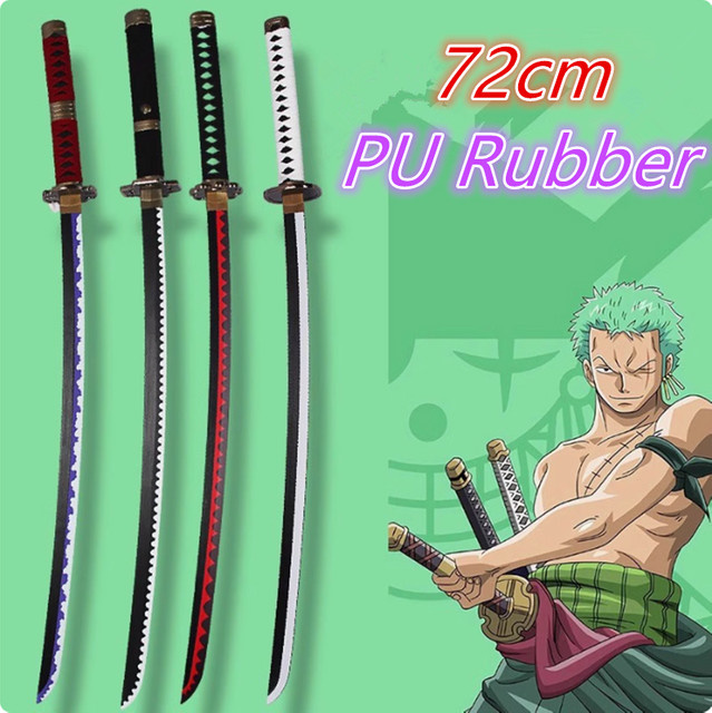 Bandai One Piece Zoro Schwert Roronoa Rollenspiel, Samurai Requisiten, Katana Messer, Kunststoff - Bild 1