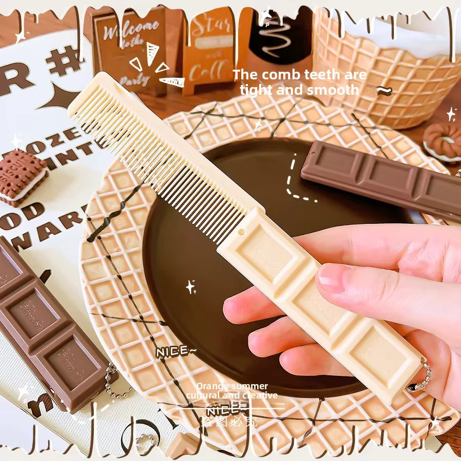Schokoladen-Klappspiegelkamm für Kinder - Bild 4