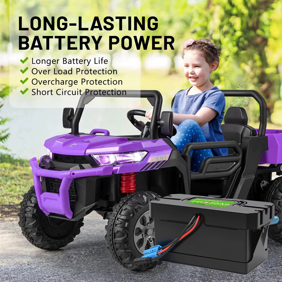 DAWEIKALA Spielzeugauto 24V 20AH Lithiumbatterie mit 30A BMS-System - Bild 4