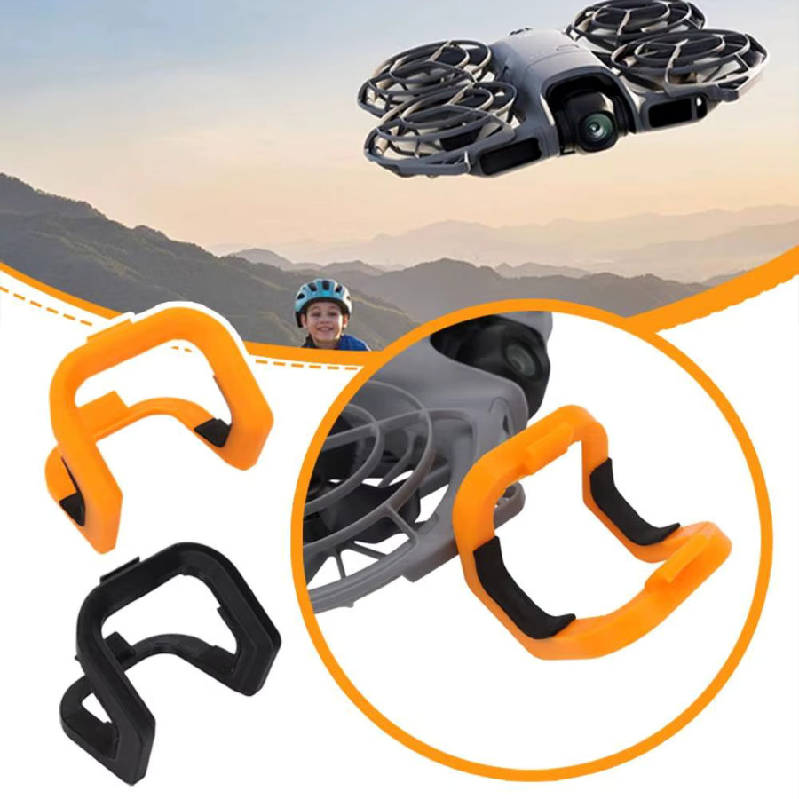 DJI NEO 2 Stoßstangen Set in Orange für vordere und hintere Drohnenkamera zum Schutz vor Stürzen und Kratzern - Bild 2