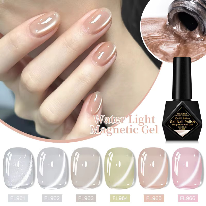Four Lily Magnetischer Gel Nagellack, Schimmernd, 10 ml - Bild 2