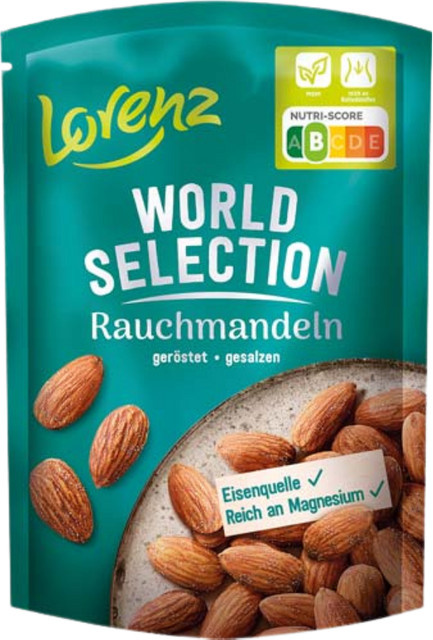 Lorenz World Selection Rauchmandeln geröstet/gesalzen 100 g - Bild 1