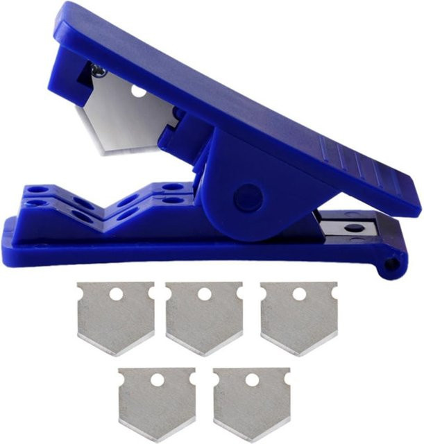 ZWICKE Schlauchschneider für Nylon, PVC, PU, PE und PTFE Rohre in Blau - Bild 1