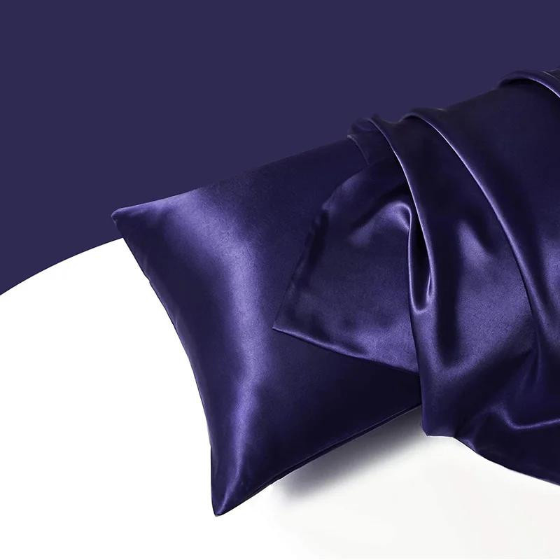 Yiran Furniture Satin-Kissenbezüge aus Polyester, 2er-Set, B/H: 50 x 66 cm - Bild 4