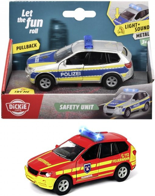 Dickie Toys Safety Unit Einsatzfahrzeug, 1:43, ab 3 Jahre - Bild 1