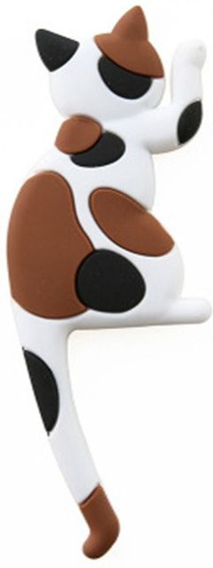 DHDH Multifunktions Katze Magnetischer Wandhalterung Haken und Kühlschrank Magnet Dekor in Multicolor - Bild 1