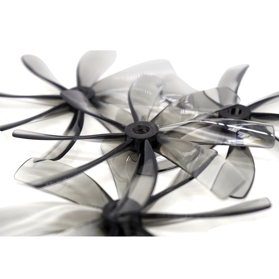 HQ Propeller, 4-teiliges Set, 8-Blatt, 89mm, 3,5-Zoll, 2CW + 2CCW, Kunststoff - Bild 3
