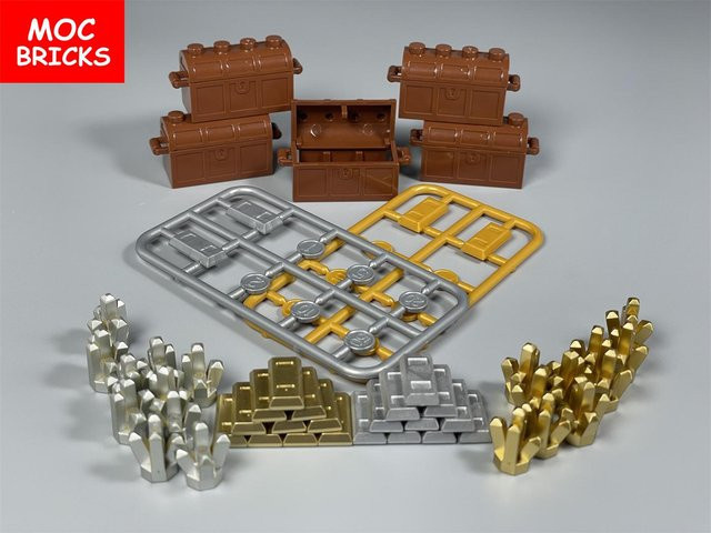 Yiran toy MOC Bausteine Schatztruhe, Lernspielzeug, ab 6 Jahren - Bild 1