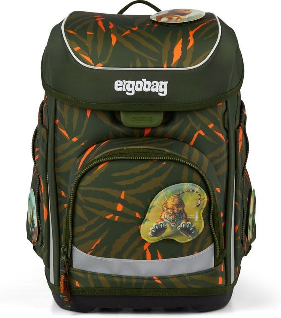 ergobag cubo Schulranzen 5-teiliges Set ExBärdition Kollektion 2026 Farbe Green - Bild 1