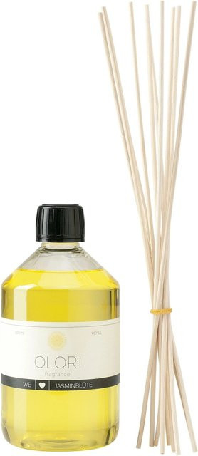 Olori Raumduft Jasminblüte als Reed Diffuser mit blumigem Duft, 500 ml - Bild 1