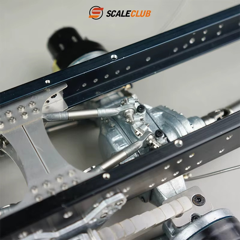 SCALECLUB Tamiya 1/14 Anhänger LKW Muldenkipper, Metall, 1:14 - Bild 2