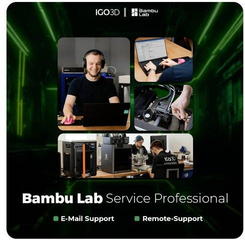 IGO3D Service Professional Abonnement für BambuLab FDM 3D-Drucker als Download-Code - Bild 1