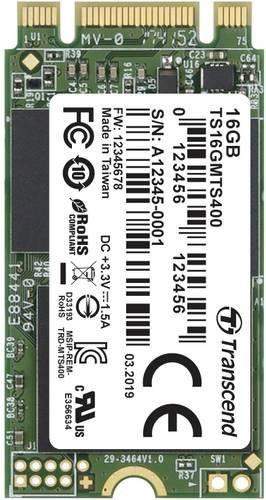 Transcend MTS400 Industrial SSD 16GB M.2 2242 SATA 6 Gb/s TS16GMTS400 - Bild 1